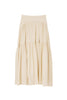 High-Waist Tiered Long Skirt