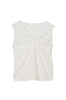 Twisted Silkette Jersey Top