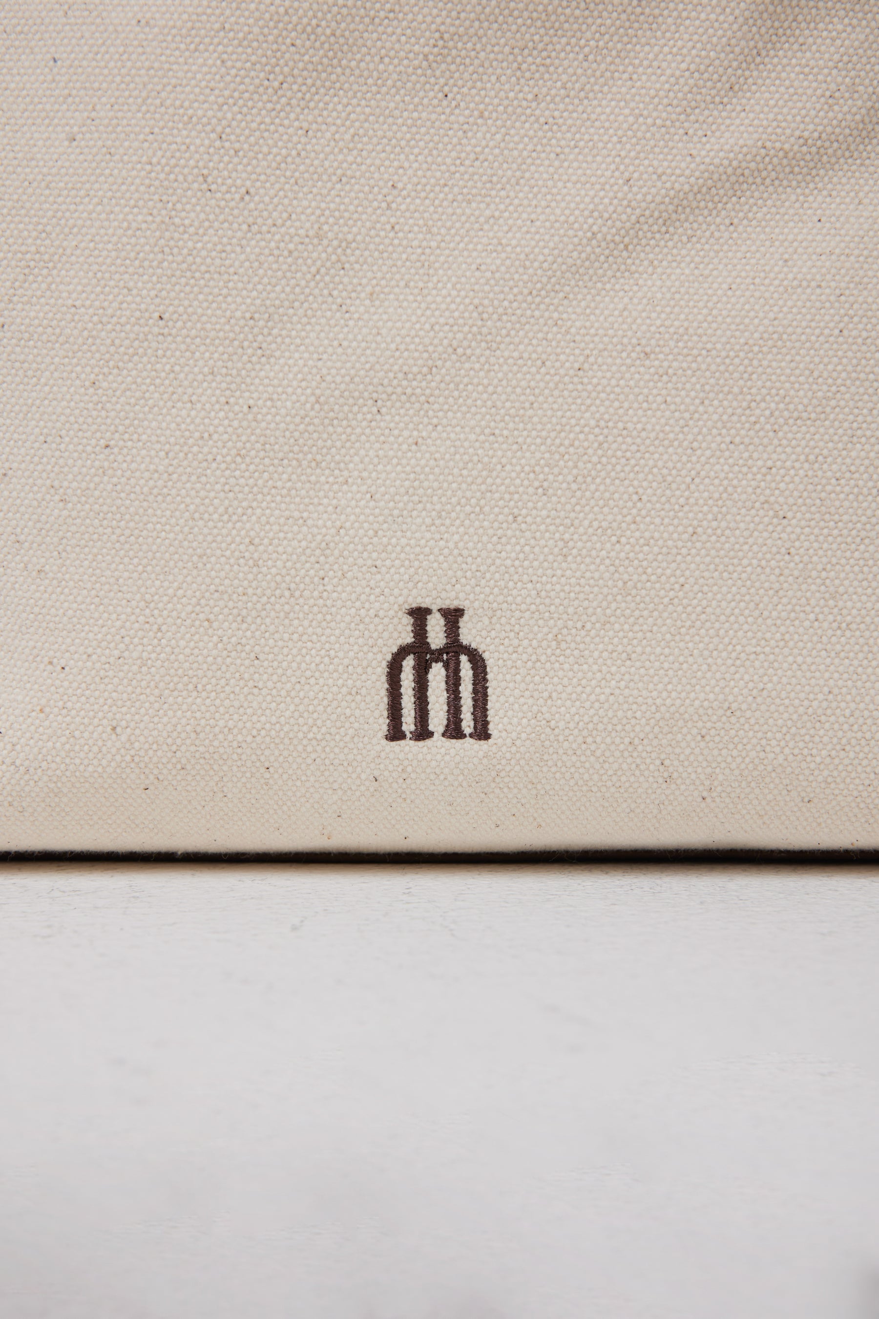 Trois Logo Canvas Bag