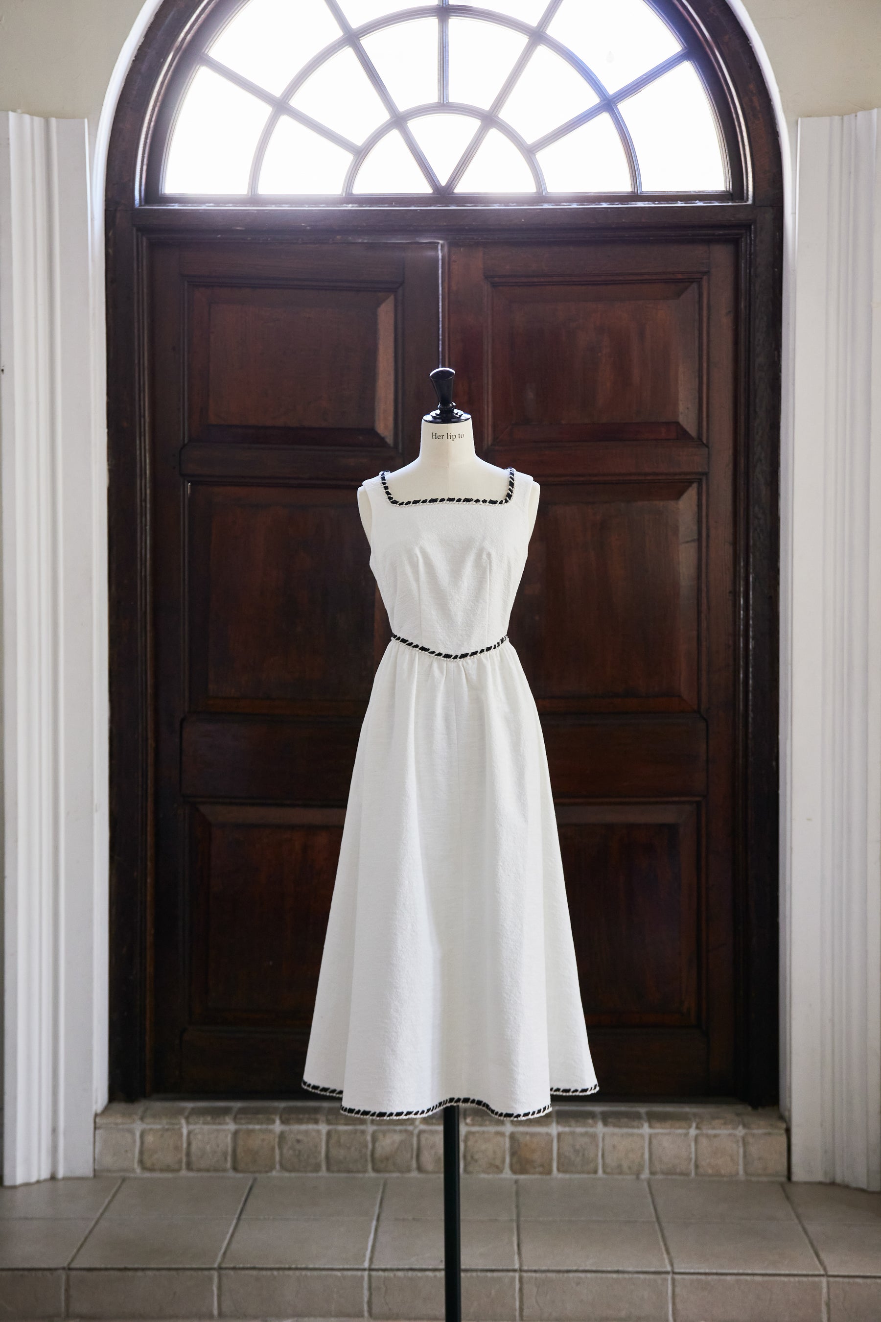 【6月上旬発送】Monaco Tweed Dress