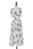 【新色】Sunflower-Printed Midi Dress