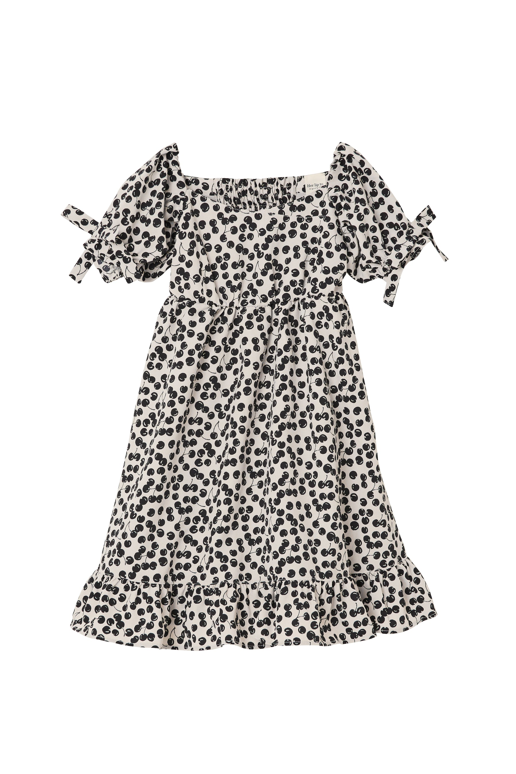 【Kids】Baby Cherry Pattern One-Piece