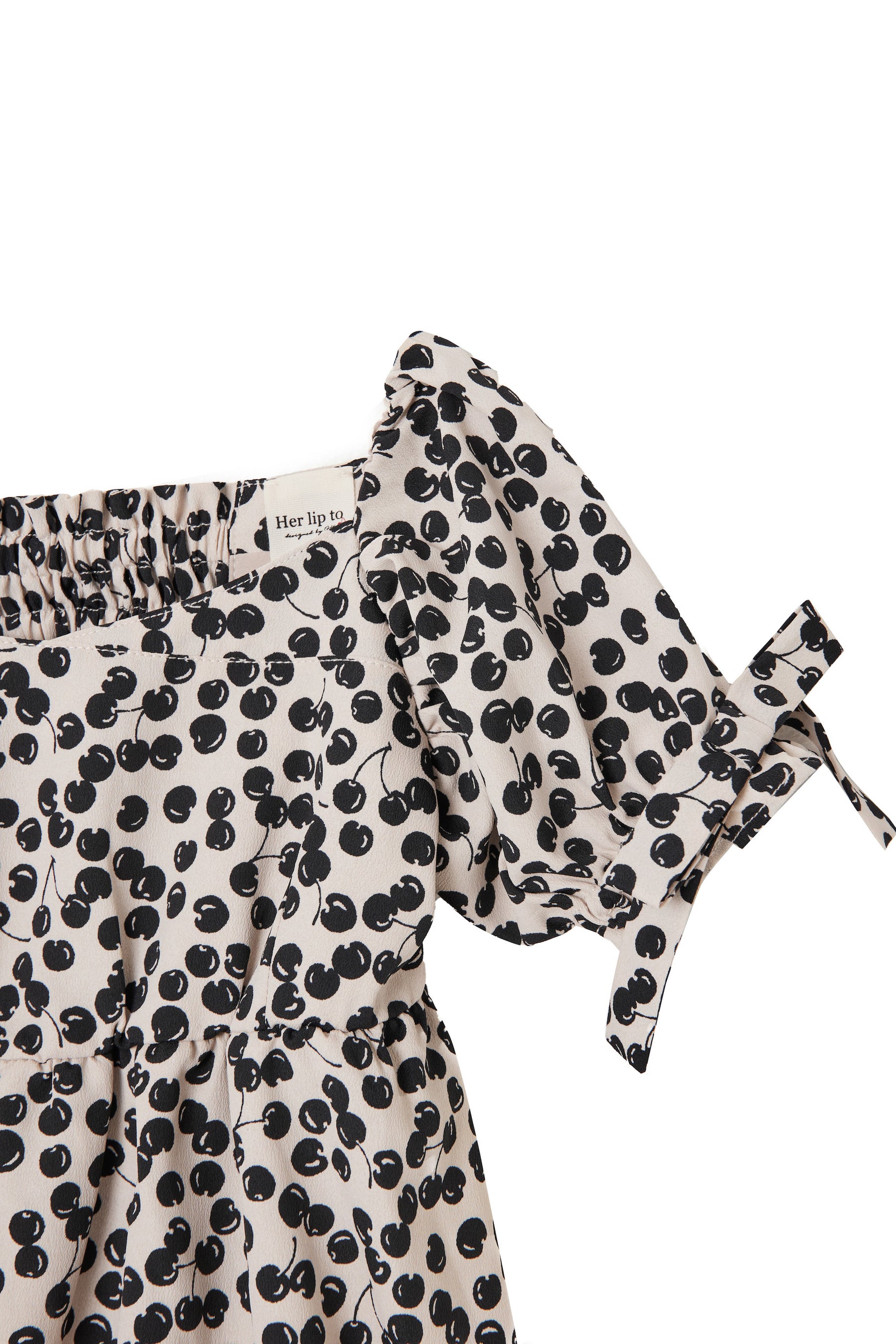 【Kids】Baby Cherry Pattern One-Piece