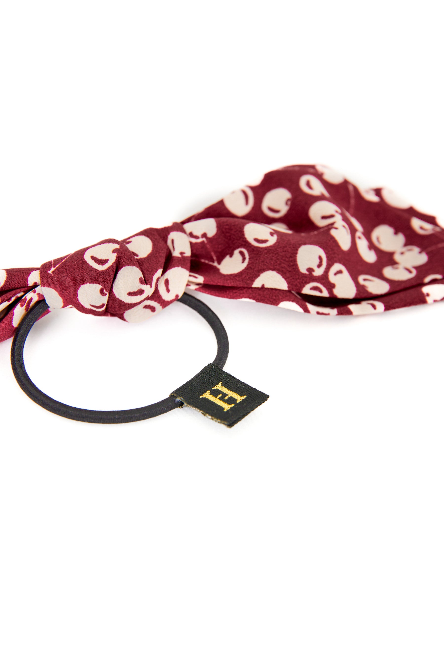 Cherry Pattern Bow Pony