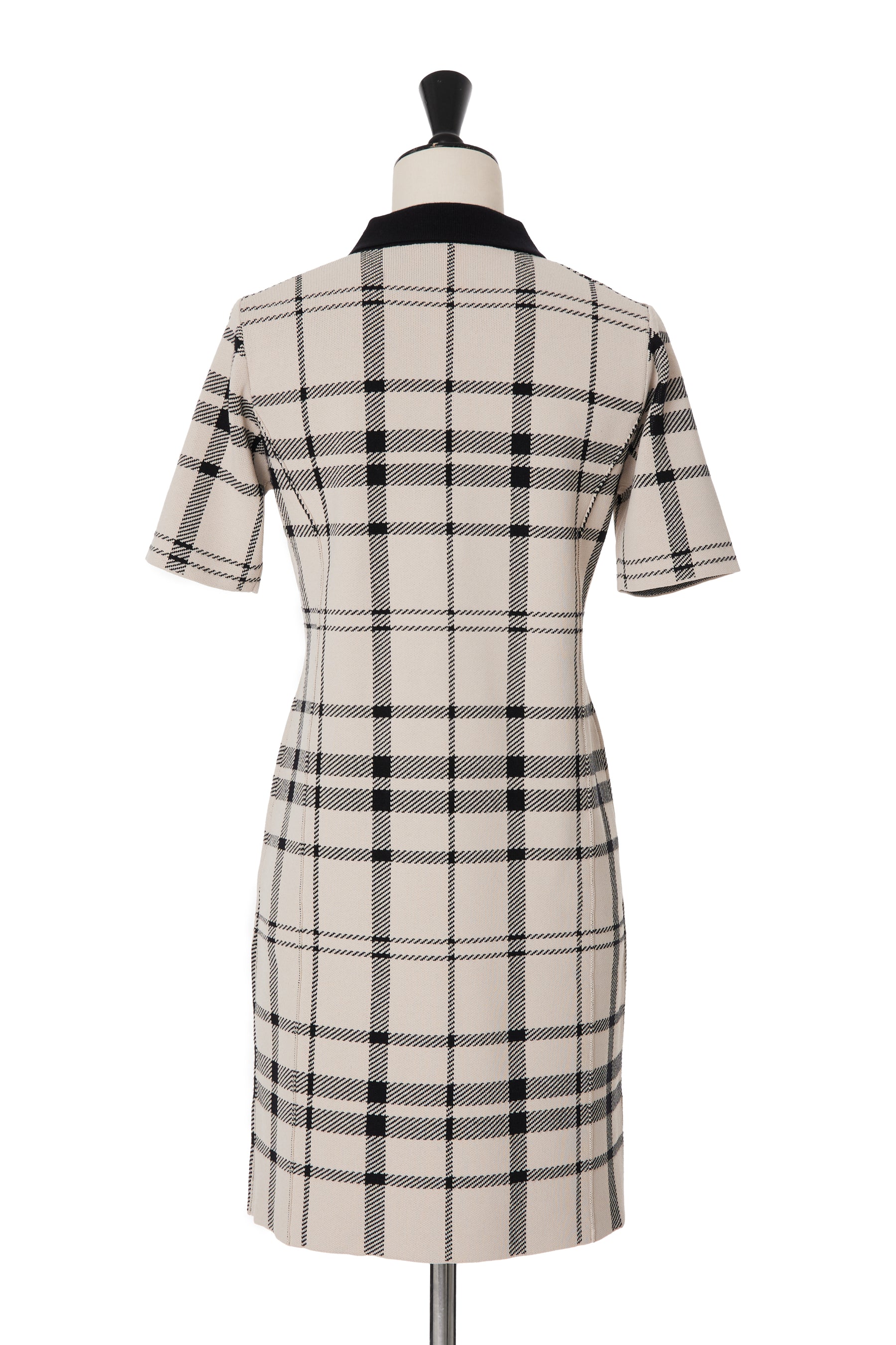 Trois Logo Knit Mini Dress