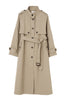 Classical Stand Collar Trench Coat