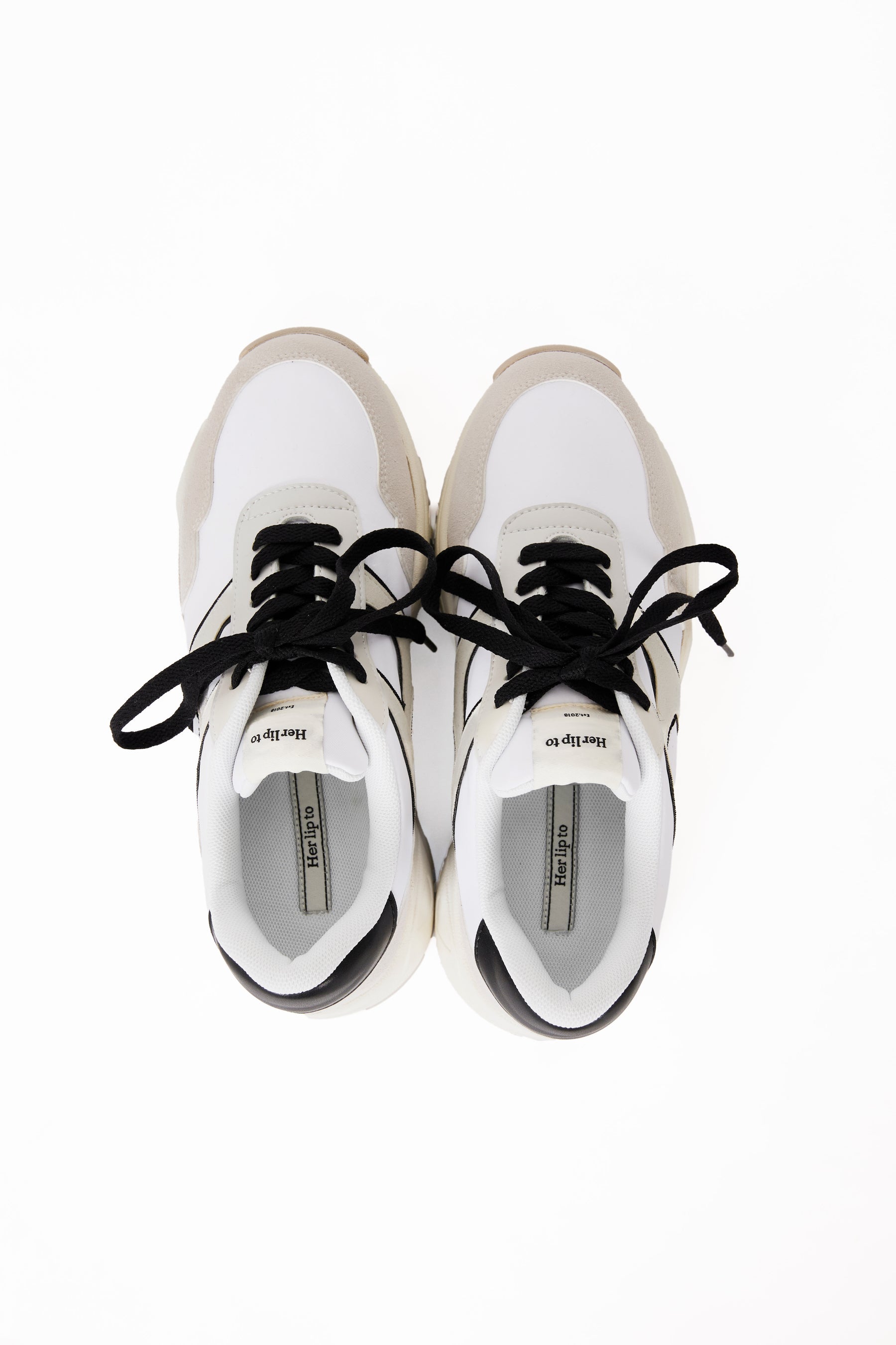 【white / beige / black×white / bordeaux】Le City HLT Sneakers