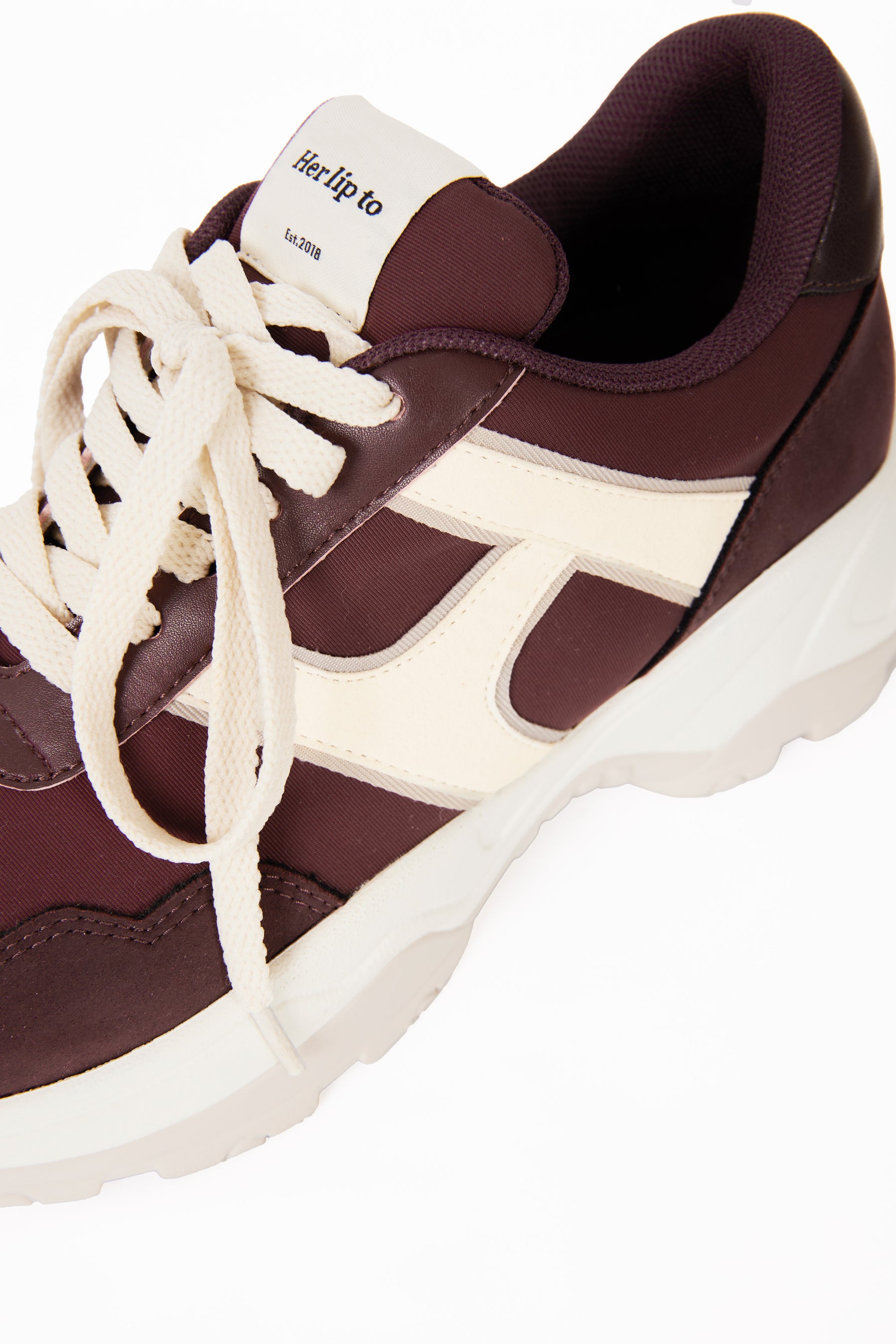 【white / beige / black×white / bordeaux】Le City HLT Sneakers