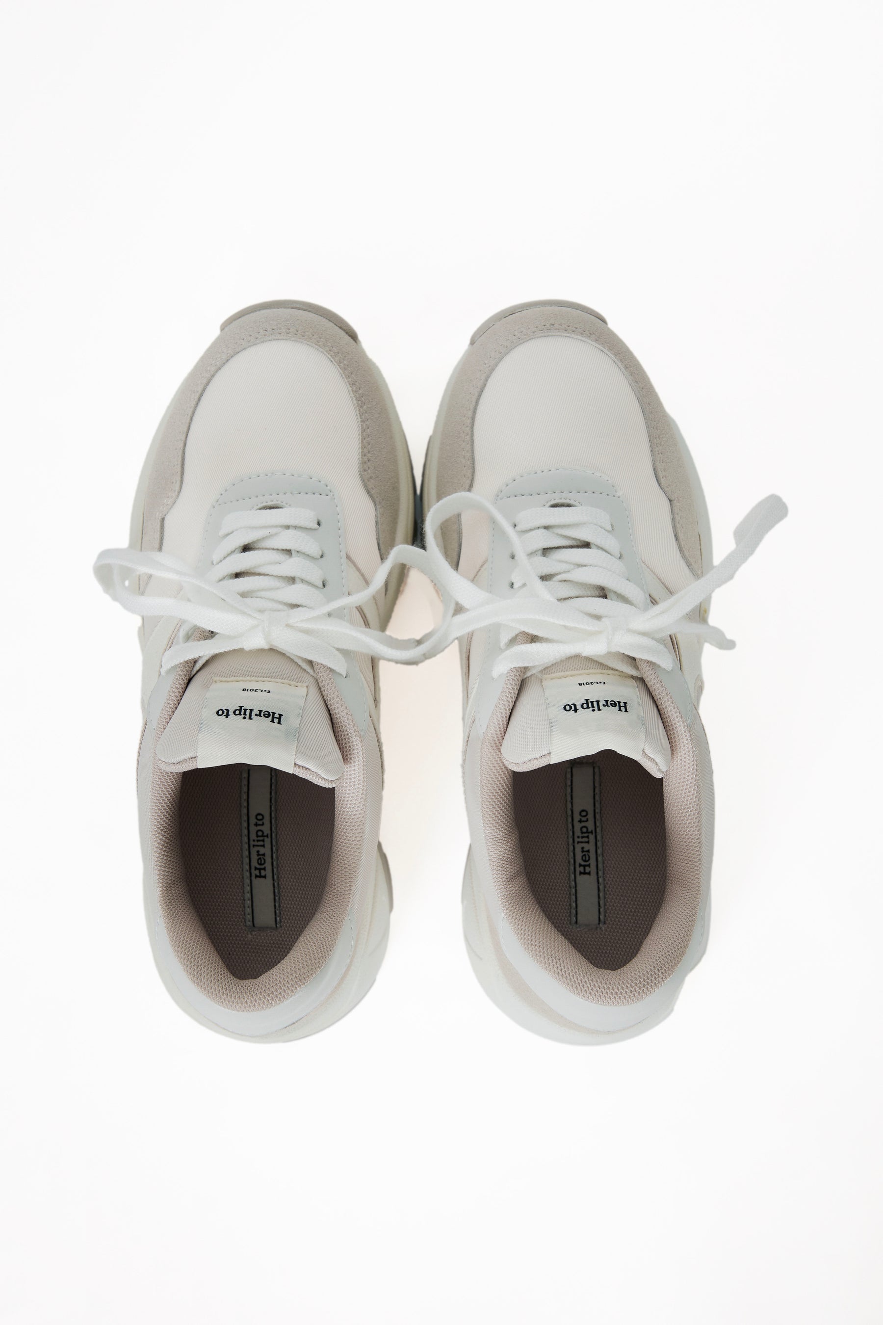 【white / beige / black×white / bordeaux】Le City HLT Sneakers
