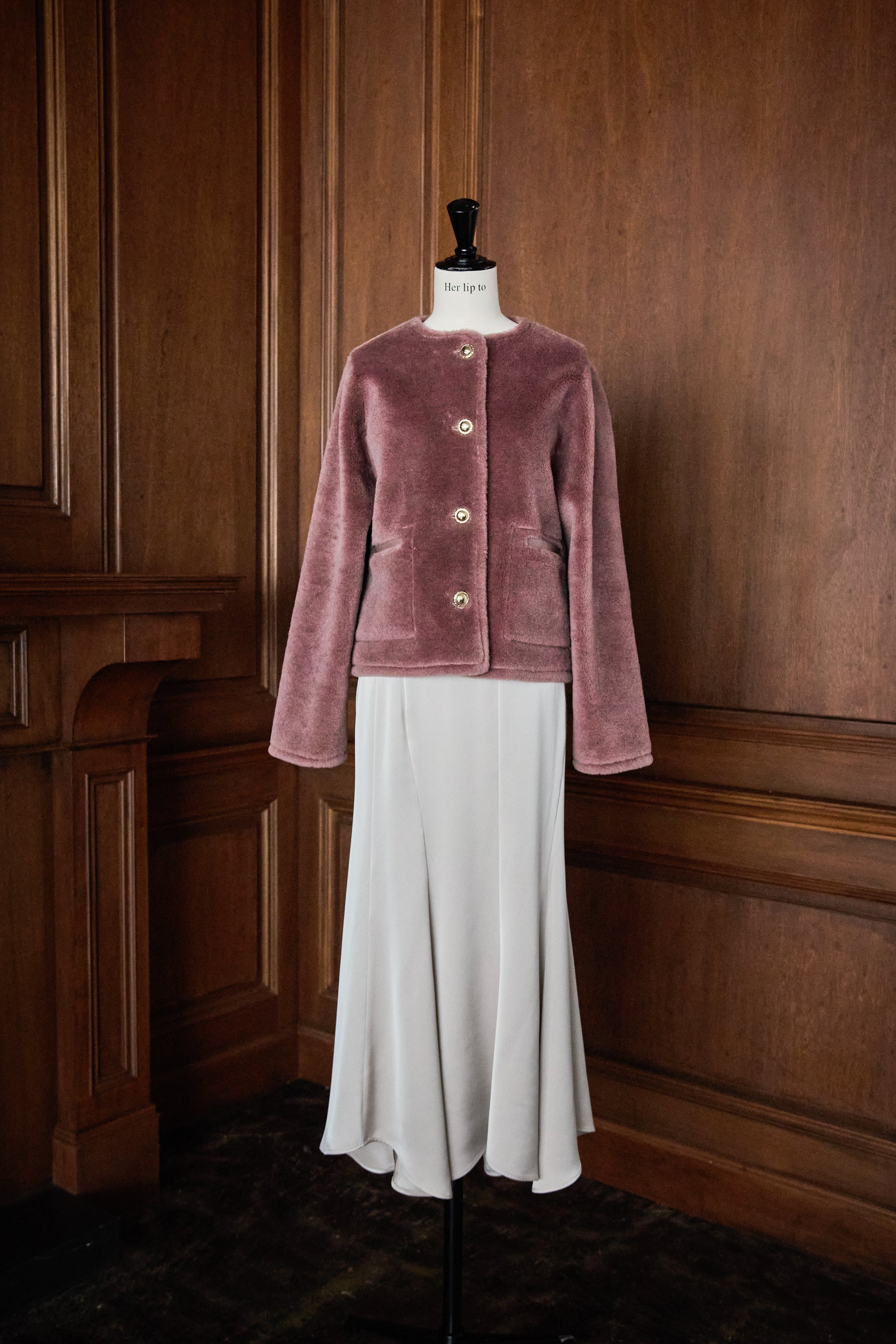 【11月上旬発送】Lausanne Wool Short Coat