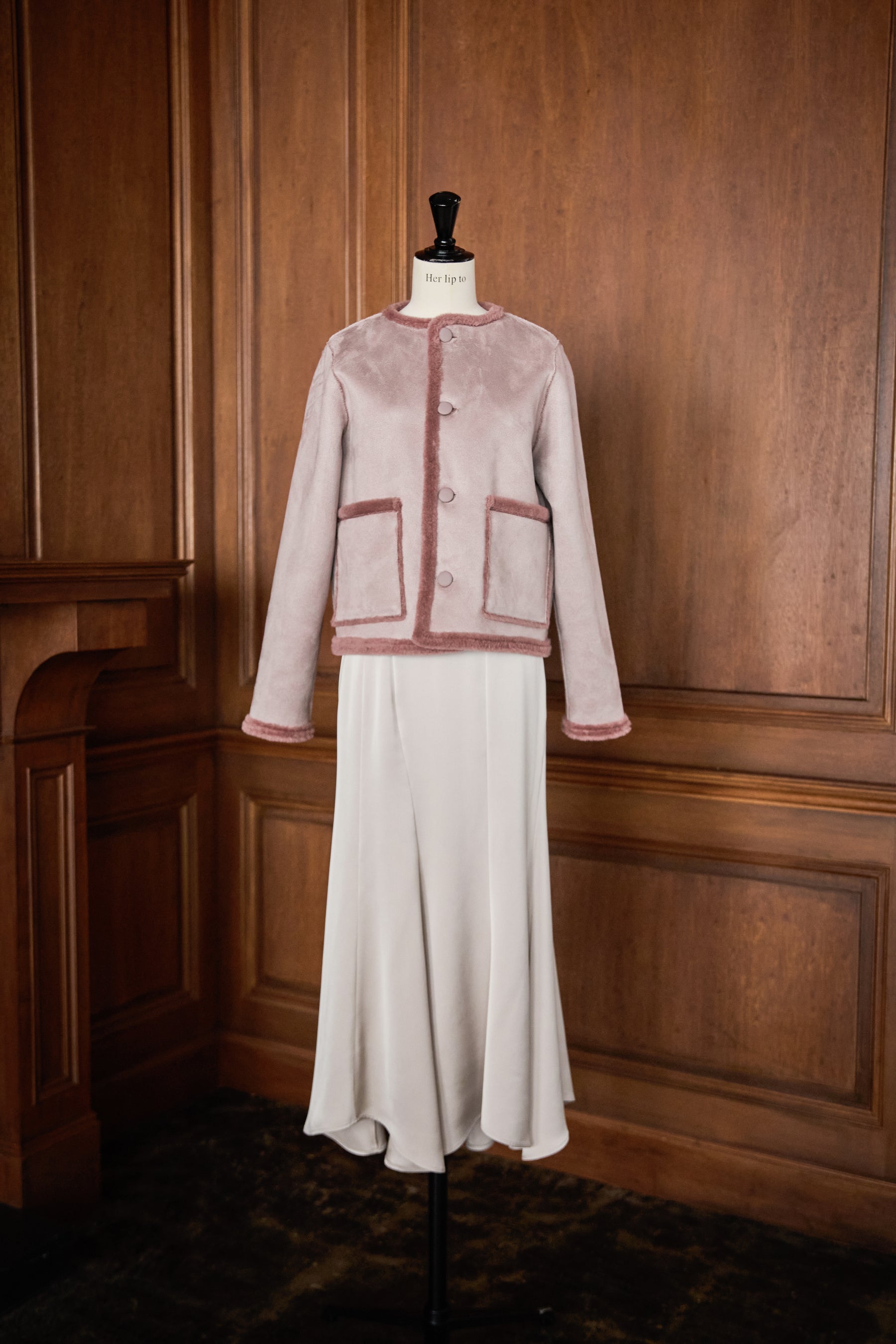 【11月上旬発送】Lausanne Wool Short Coat