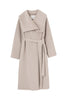 【12月下旬発送】【beige / latte】Grace Wrap Coat