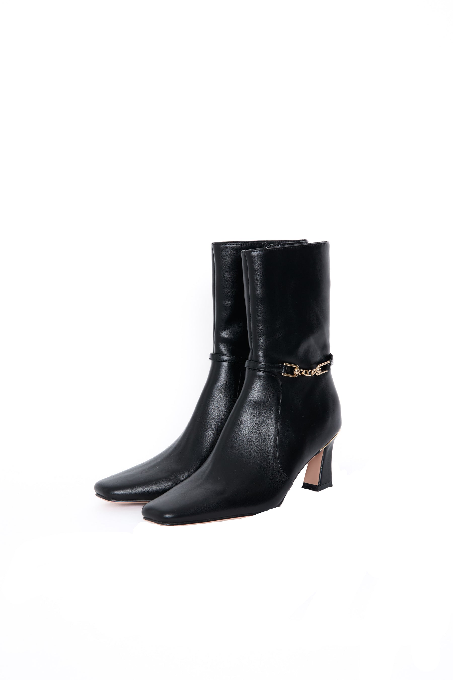Side Bit Ankle Boots