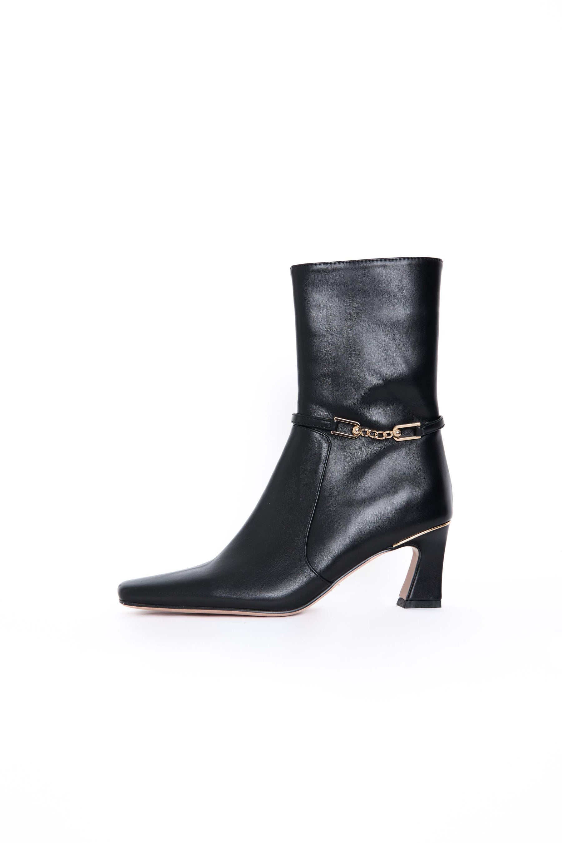 Side Bit Ankle Boots