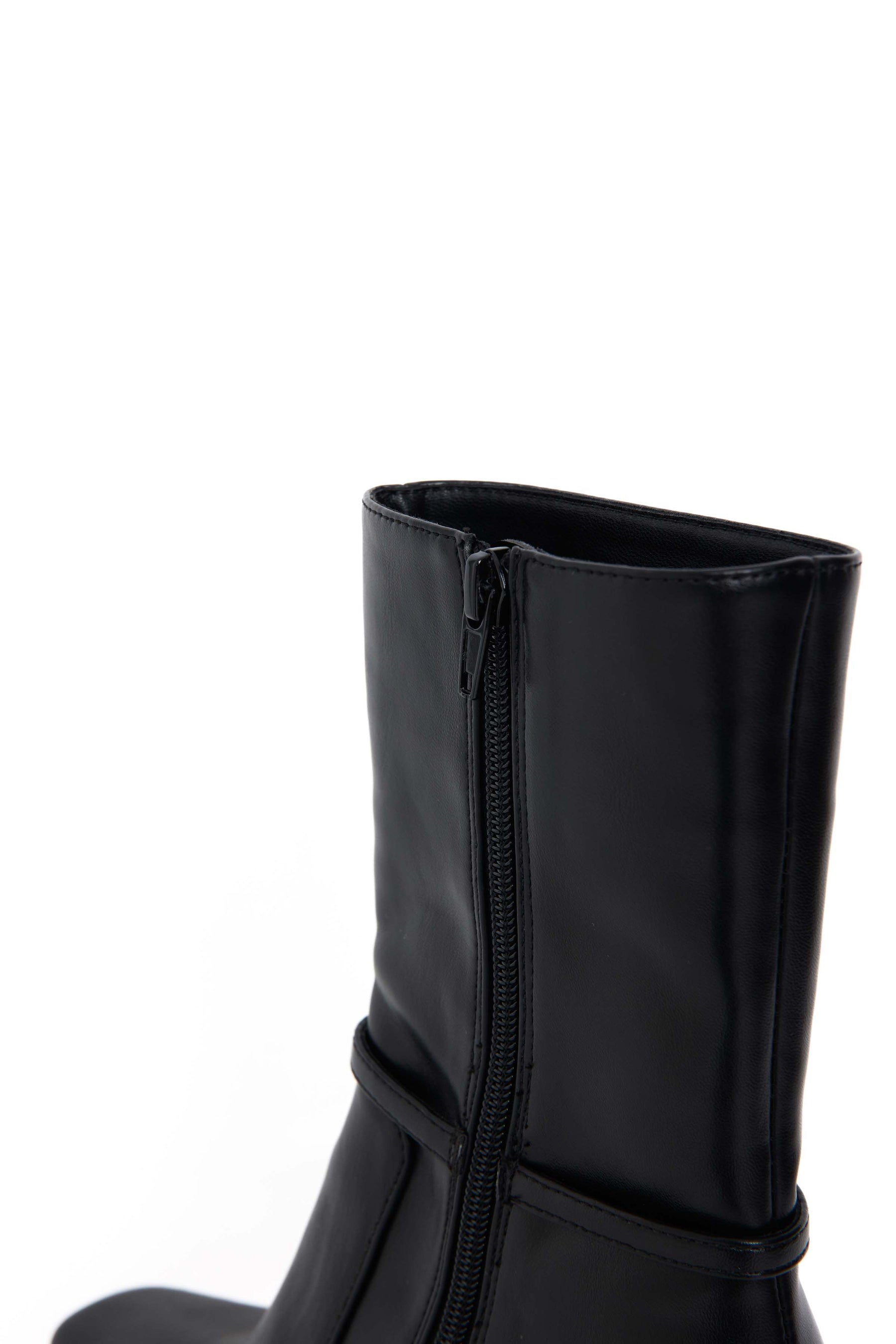 Side Bit Ankle Boots