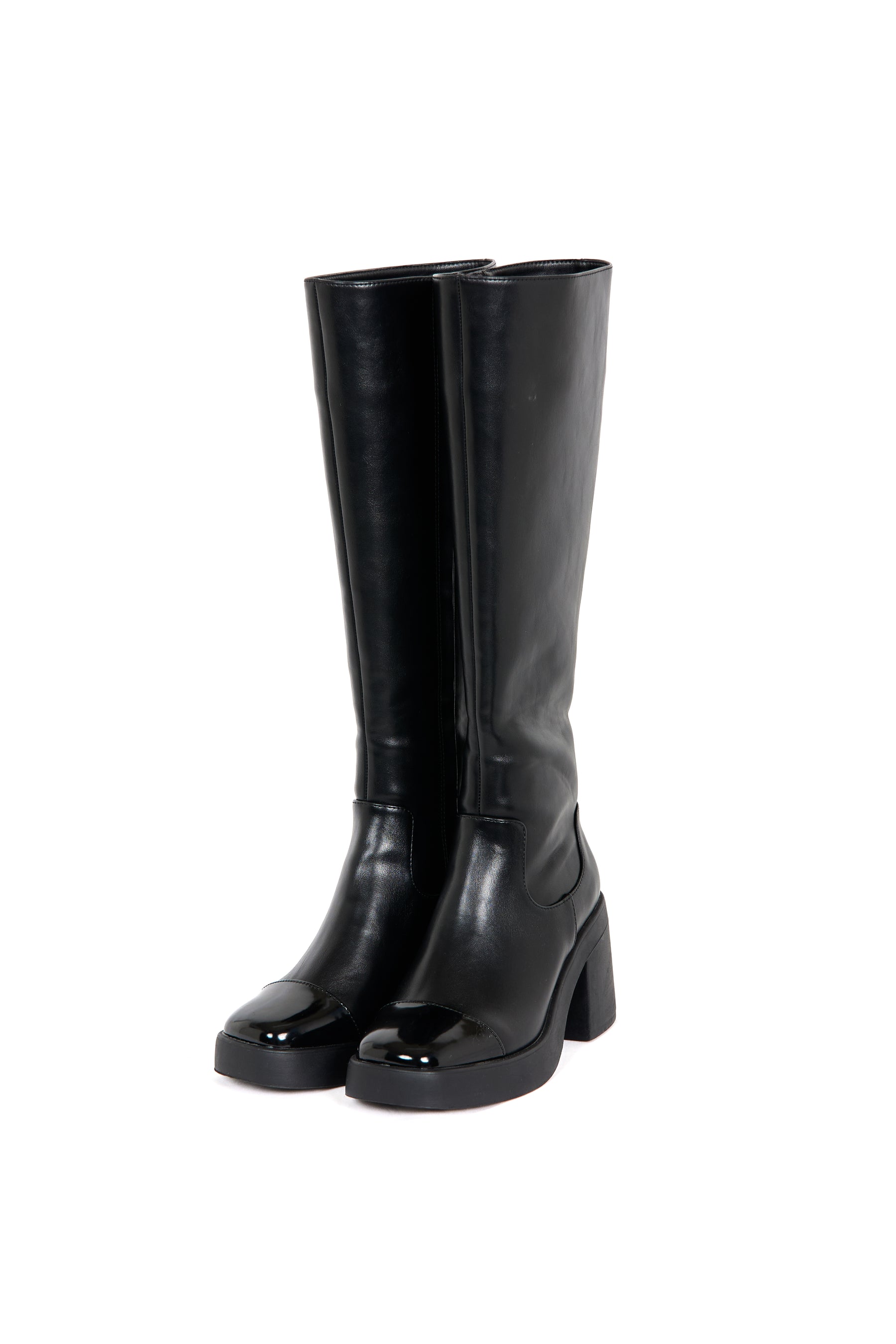 Square Toe Long Boots