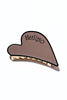 Bicolor Heart Hair Clip