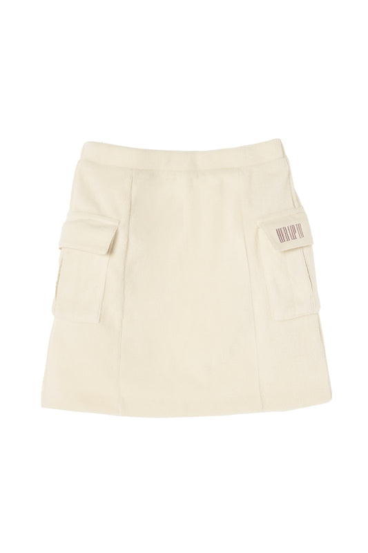 Flight Mode Fleece Mini Skirt