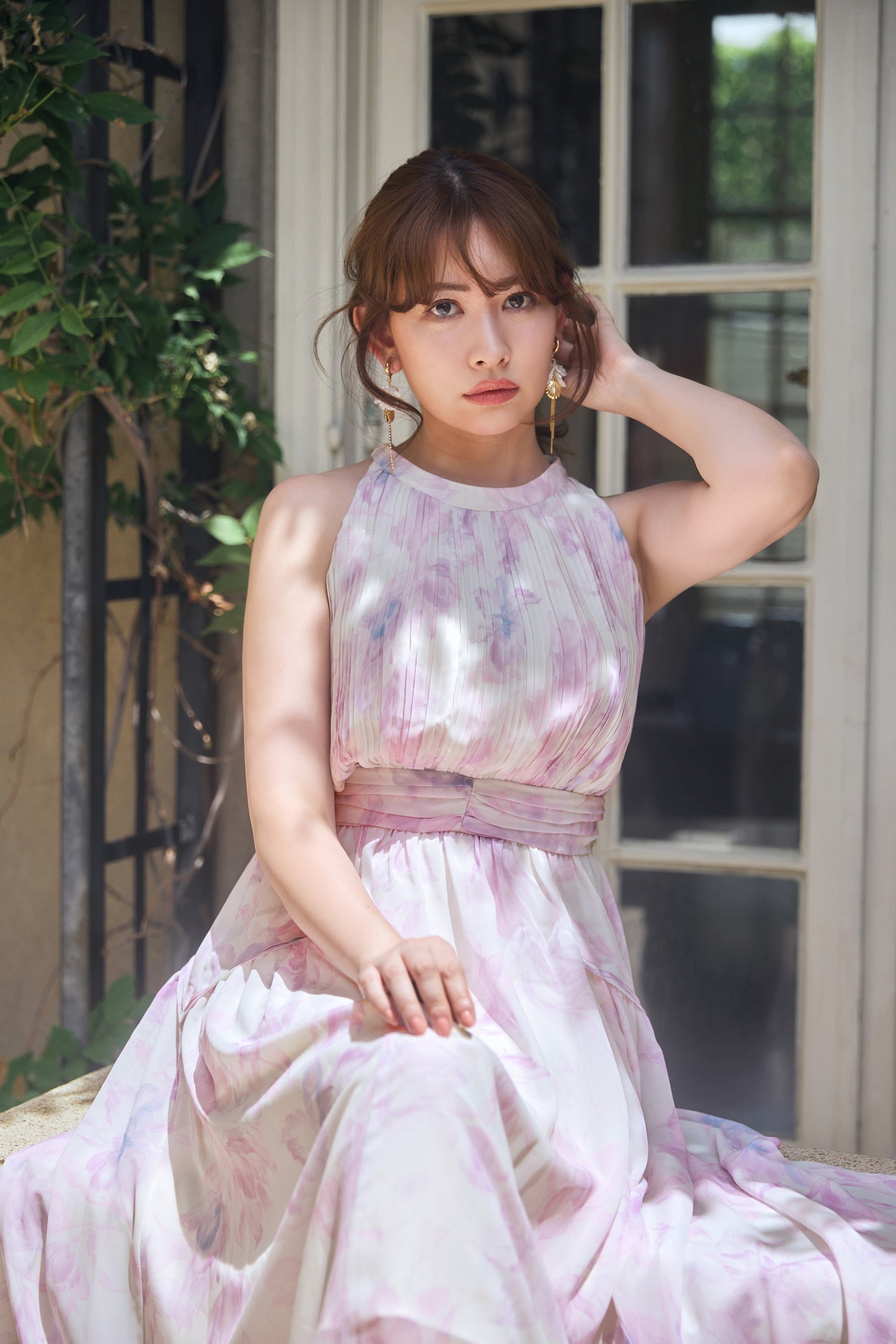 Lauris Chiffon Long Dress