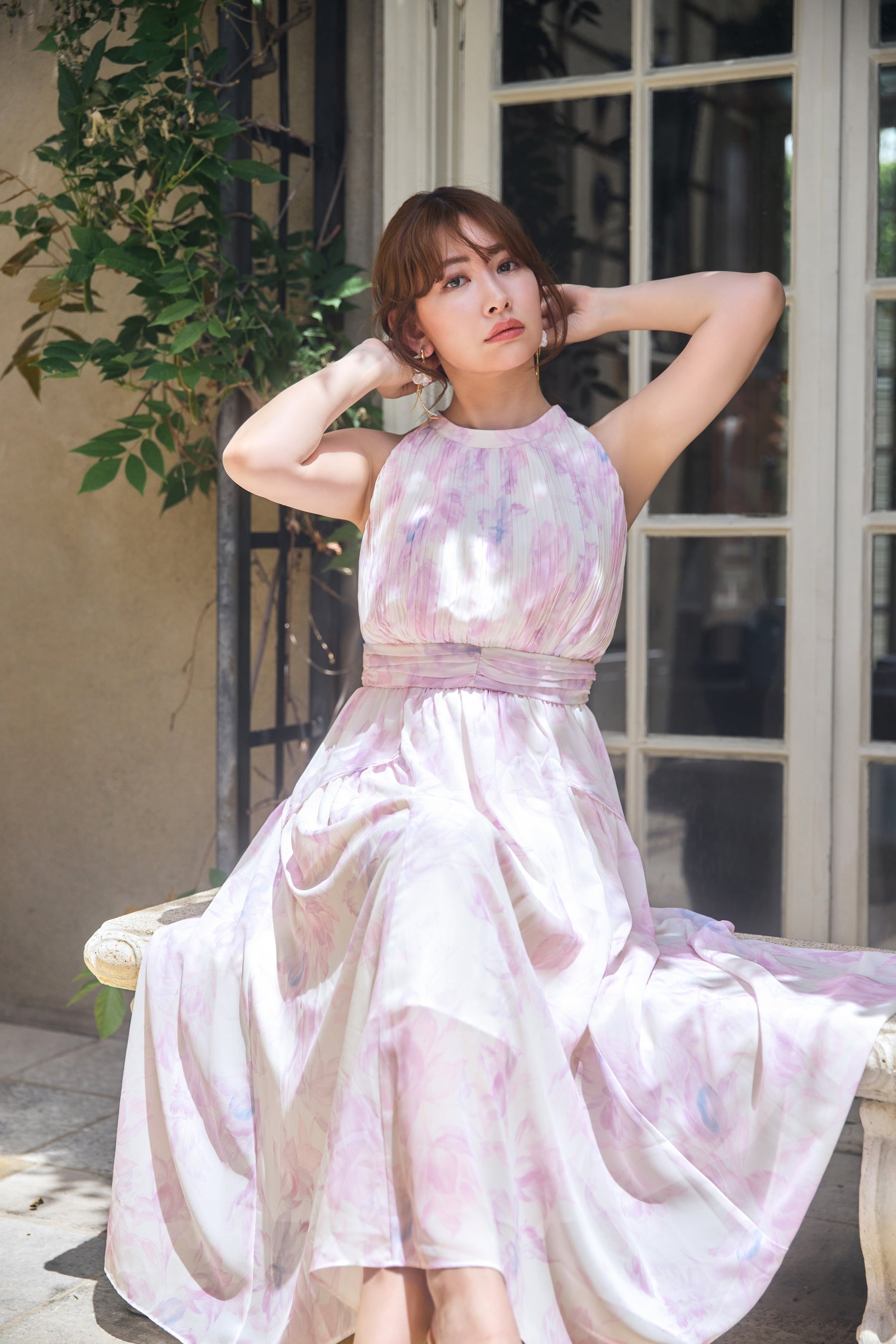 Lauris Chiffon Long Dress