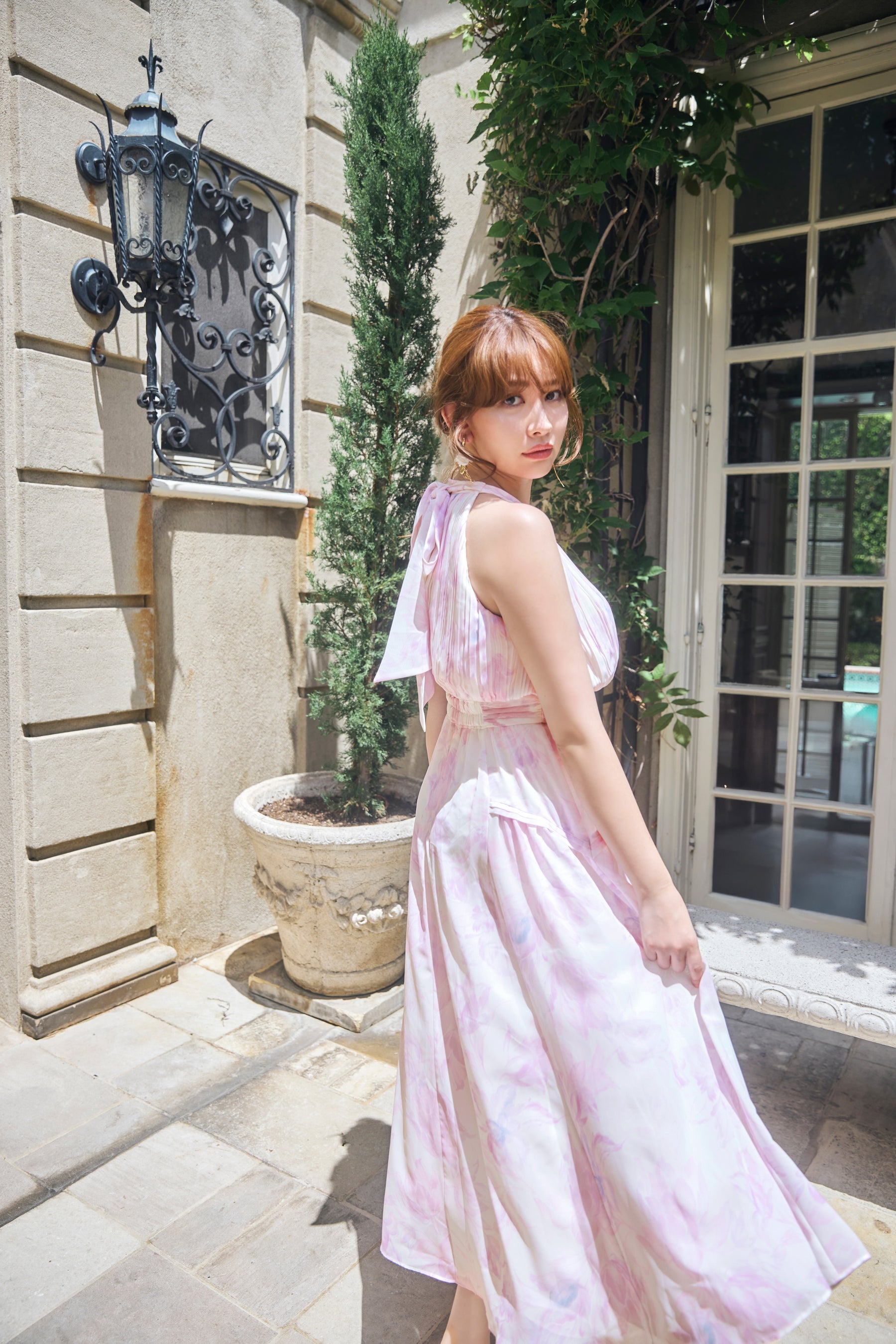 Lauris Chiffon Long Dress