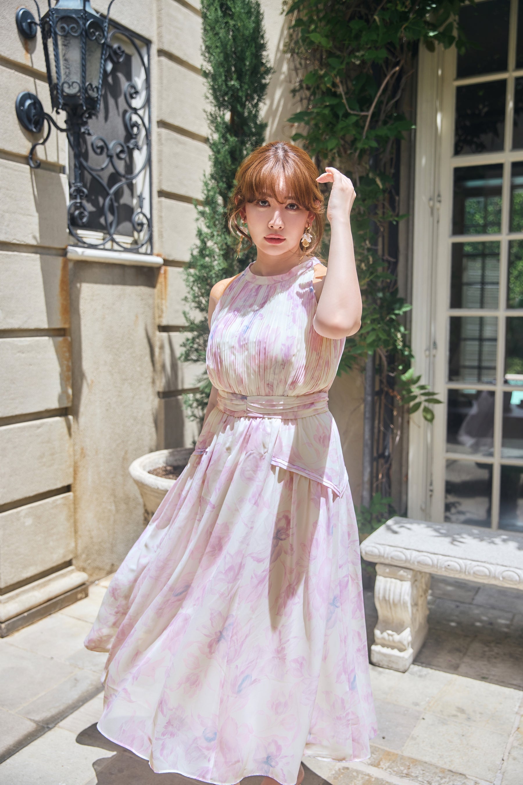 Lauris Chiffon Long Dress