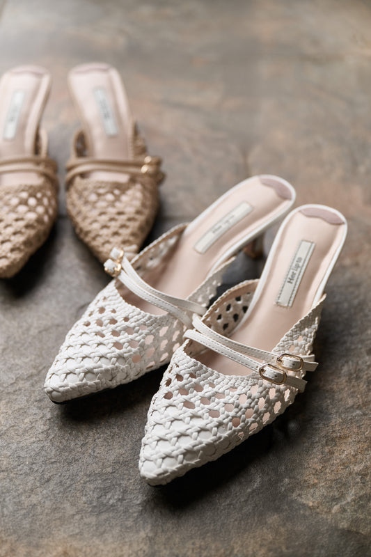 Riviera Double Belted Mules