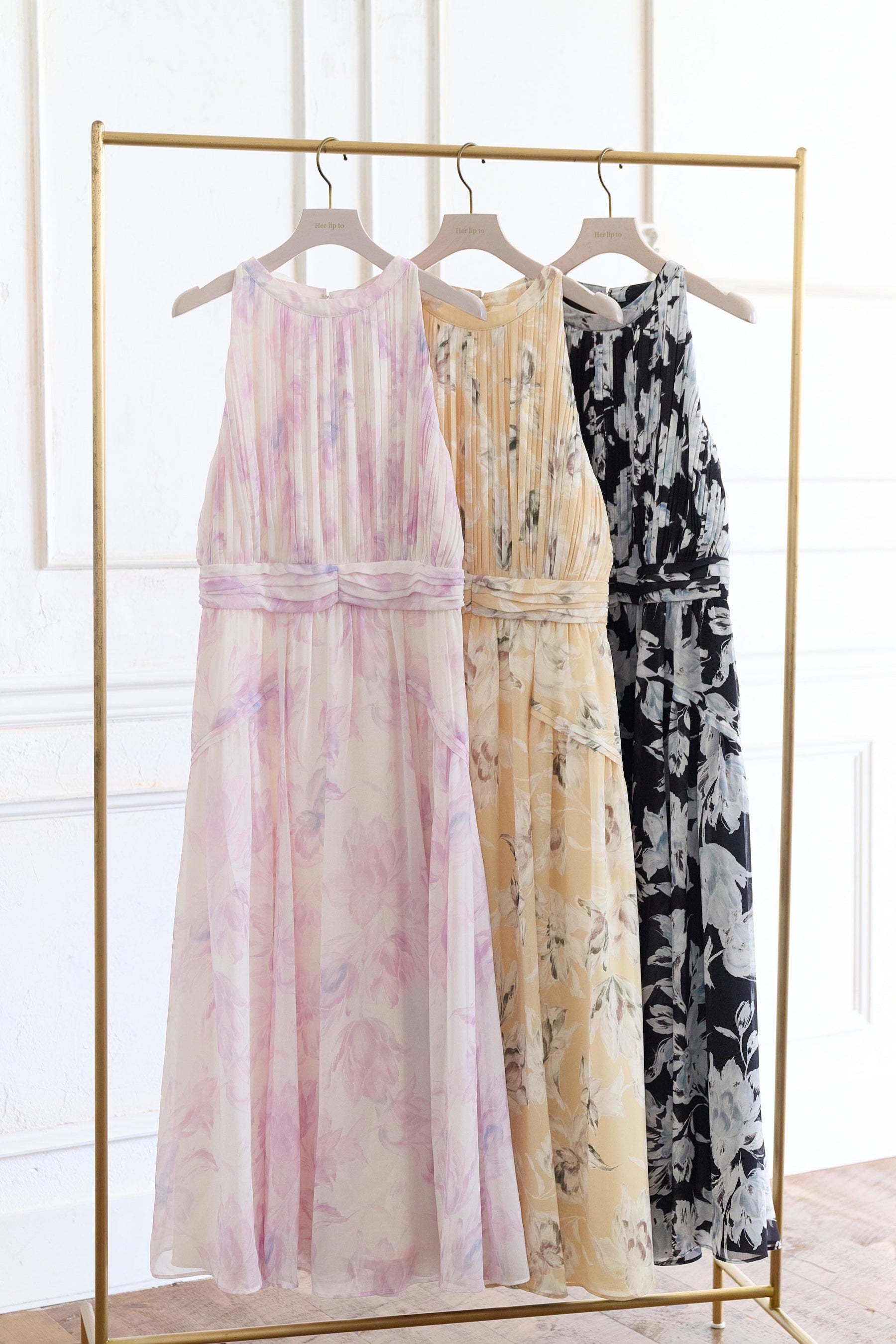 Lauris Chiffon Long Dress
