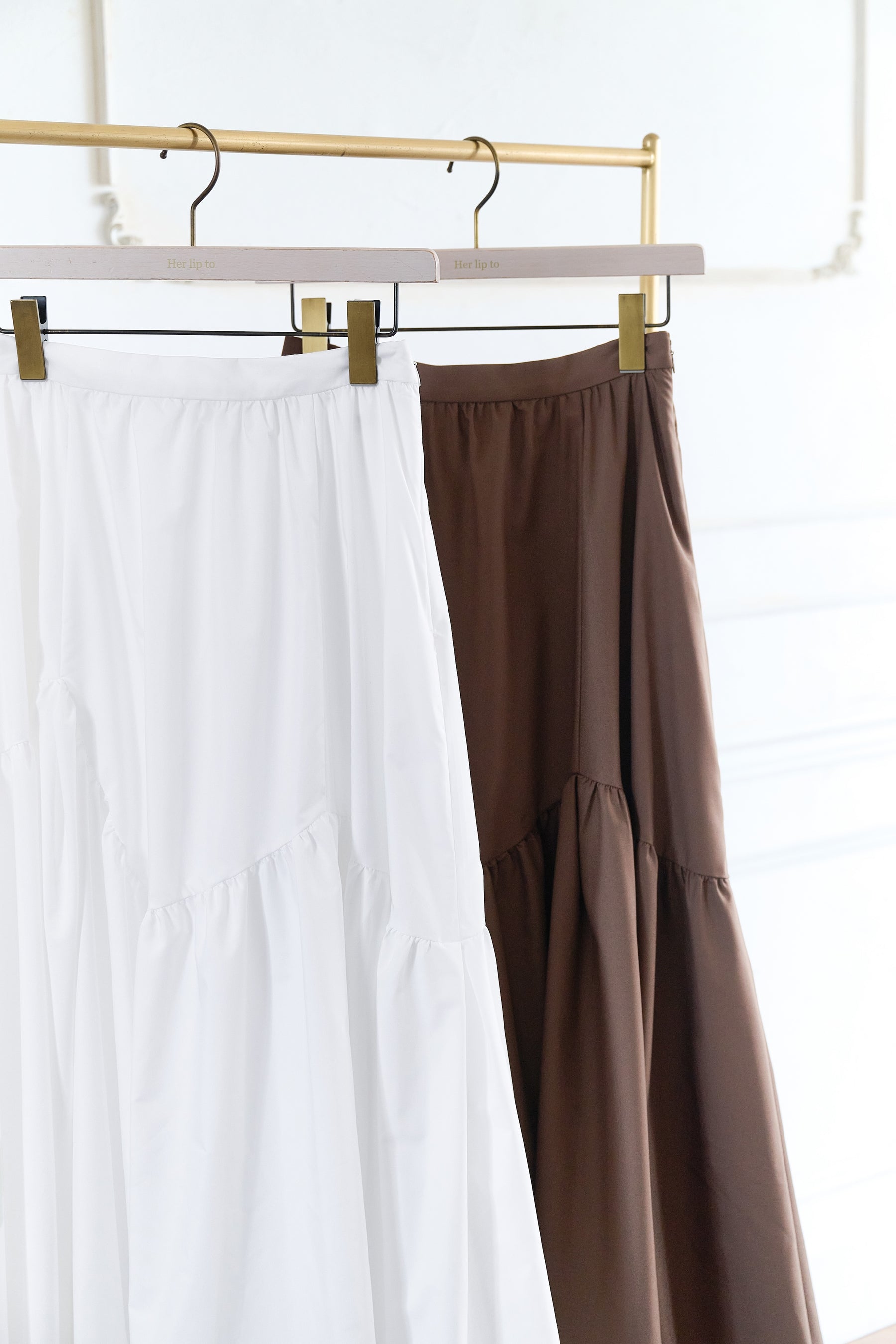 Random-Tiered Balloon Skirt