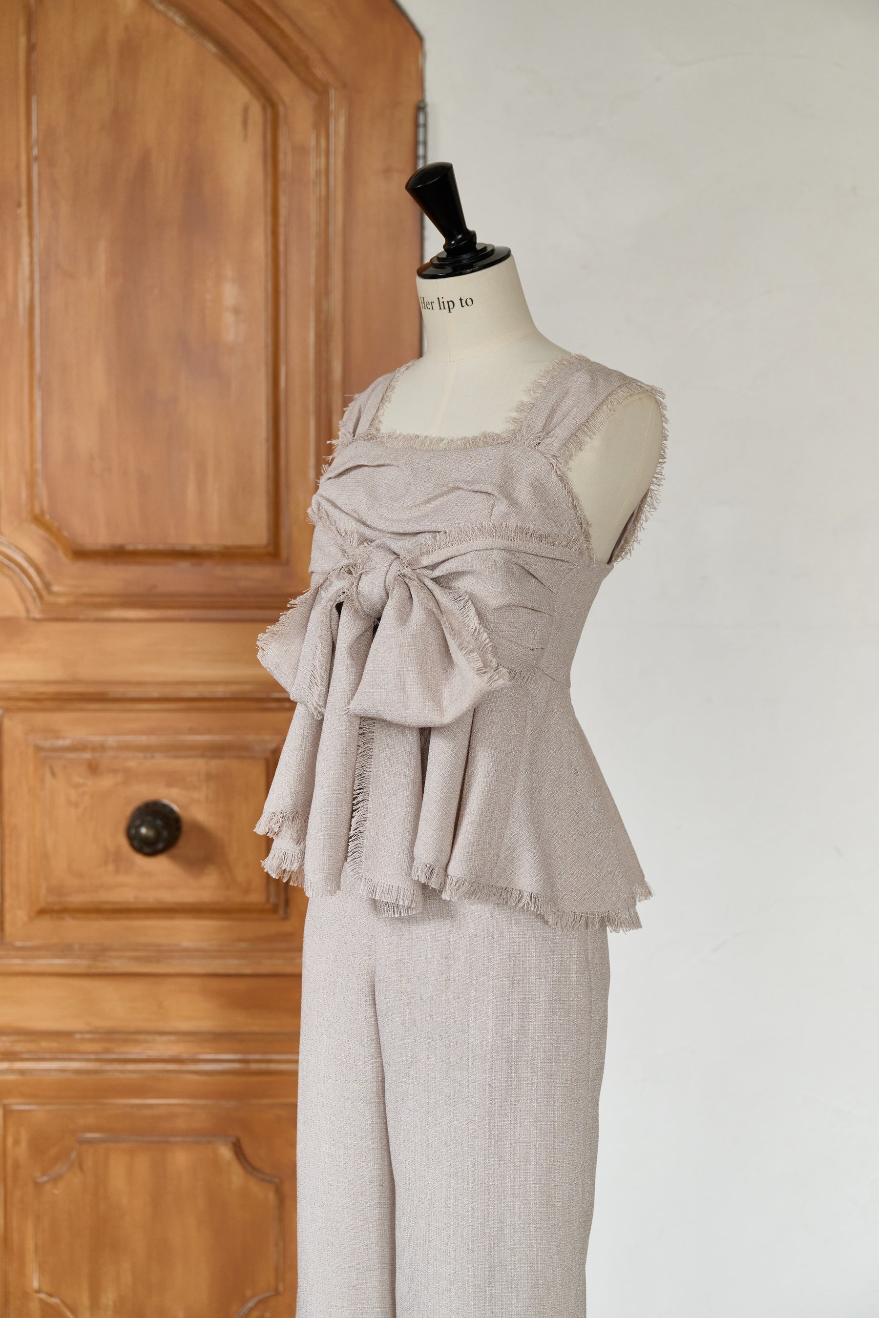 【9月上旬発送】【新色】Tweed Fringed Summer Set