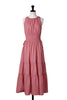 Riviera Bow Tiered Long Dress