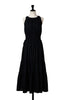 Riviera Bow Tiered Long Dress