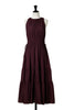 Riviera Bow Tiered Long Dress
