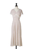 Polka-Dot Lace-Trim Dress