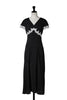 Polka-Dot Lace-Trim Dress