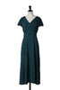 Polka-Dot Lace-Trim Dress