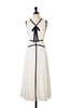 Formentera Pleated Bicolor Dress