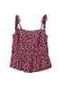 Cherry Pattern Strap Top