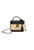 Raffia Effect Crystal Vanity Bag