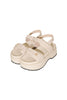 【6月下旬発送】Trois Tweed Platform Sandals