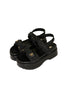 【6月下旬発送】Trois Tweed Platform Sandals