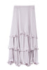 【新色】Layered Frilled Satin Skirt