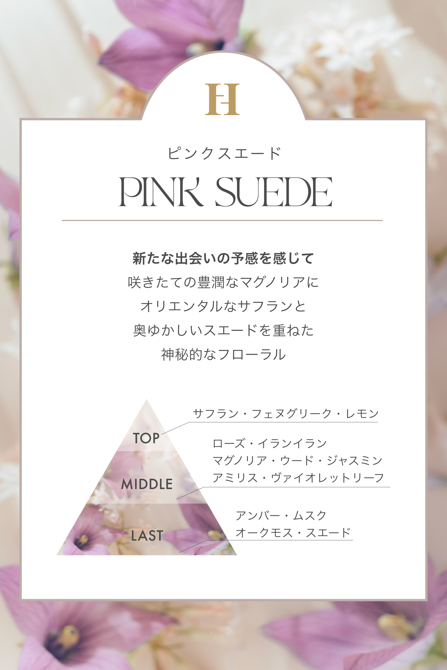 Roll-on Perfume Oil - PINK SUEDE -