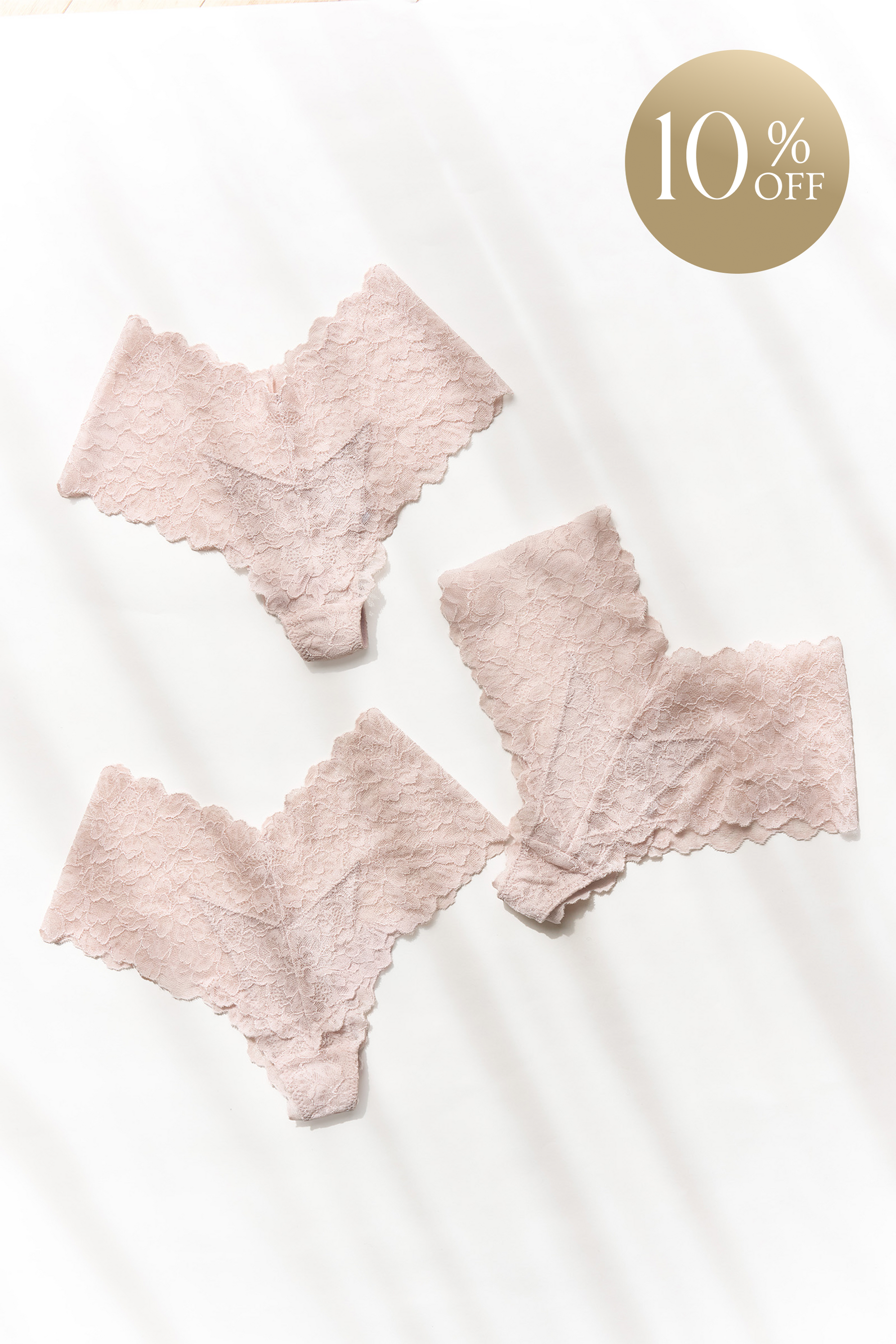 Everyday Magical Lacy Thong 3 Set