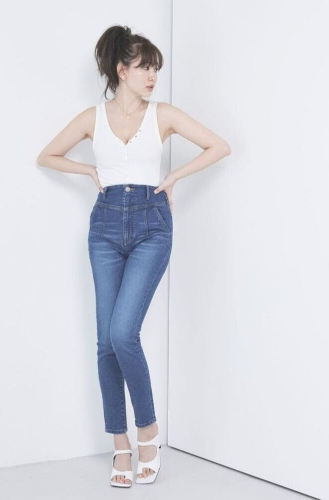 格安お得【新品】herlipto Paris High Rise Jeans パンツ