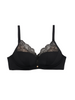 Everyday Essential Bra 楽なのに盛れる シームレスノンワイヤーブラ black