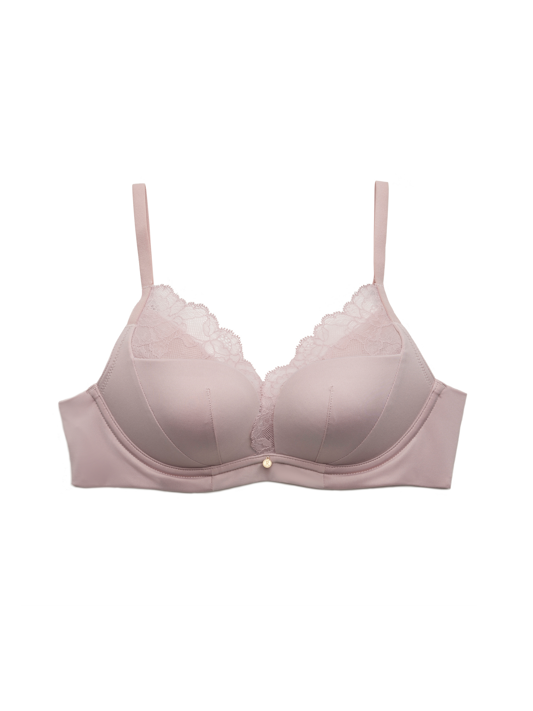 Everyday Essential Bra 楽なのに盛れる シームレスノンワイヤーブラ nude rose