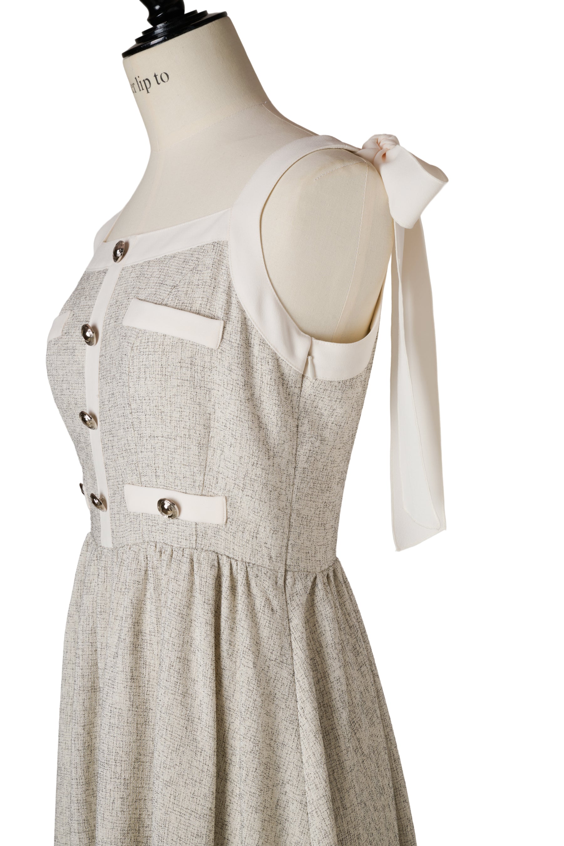 【8月中旬出貨】Verona Tweed Long Dress