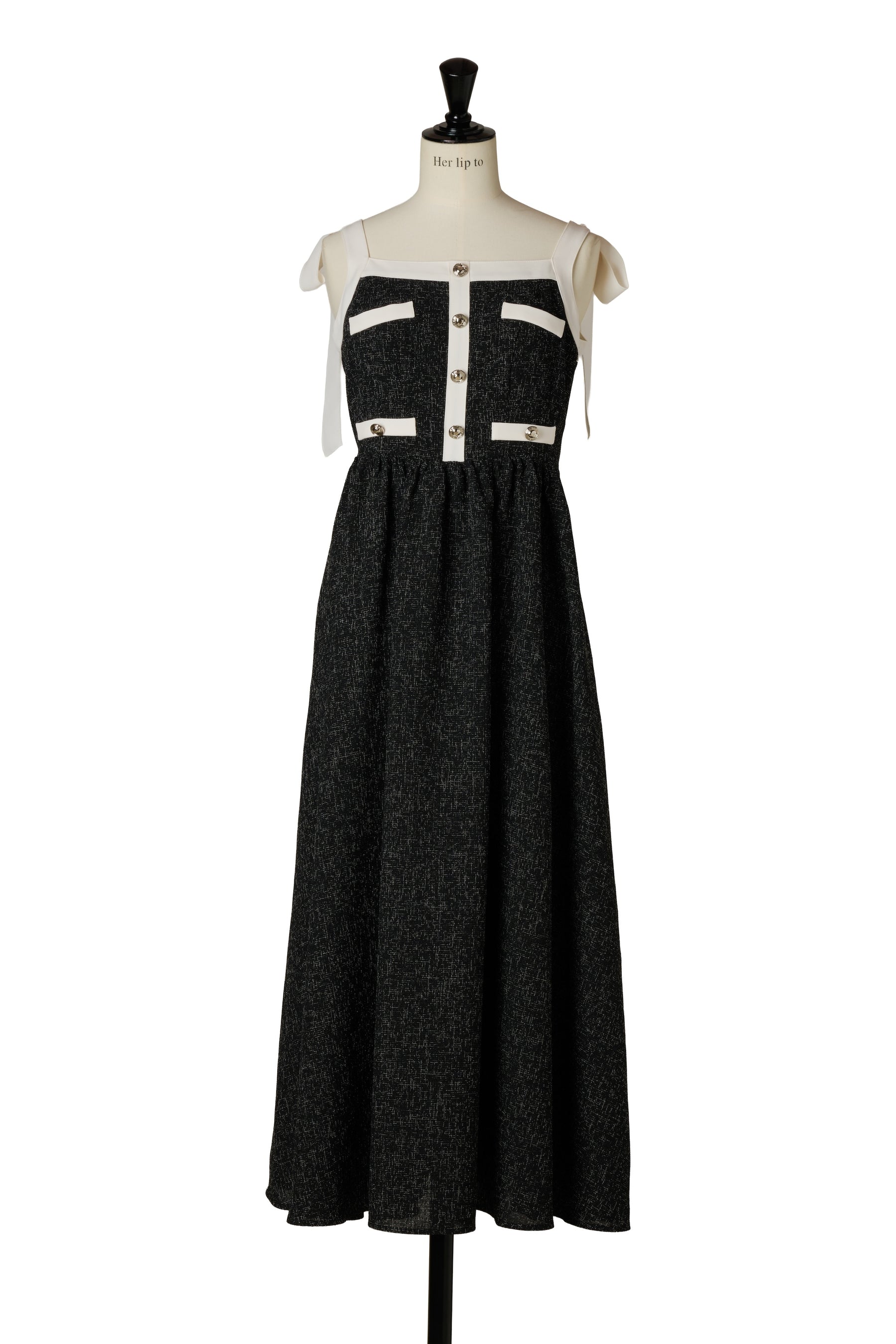 【8月中旬出貨】Verona Tweed Long Dress