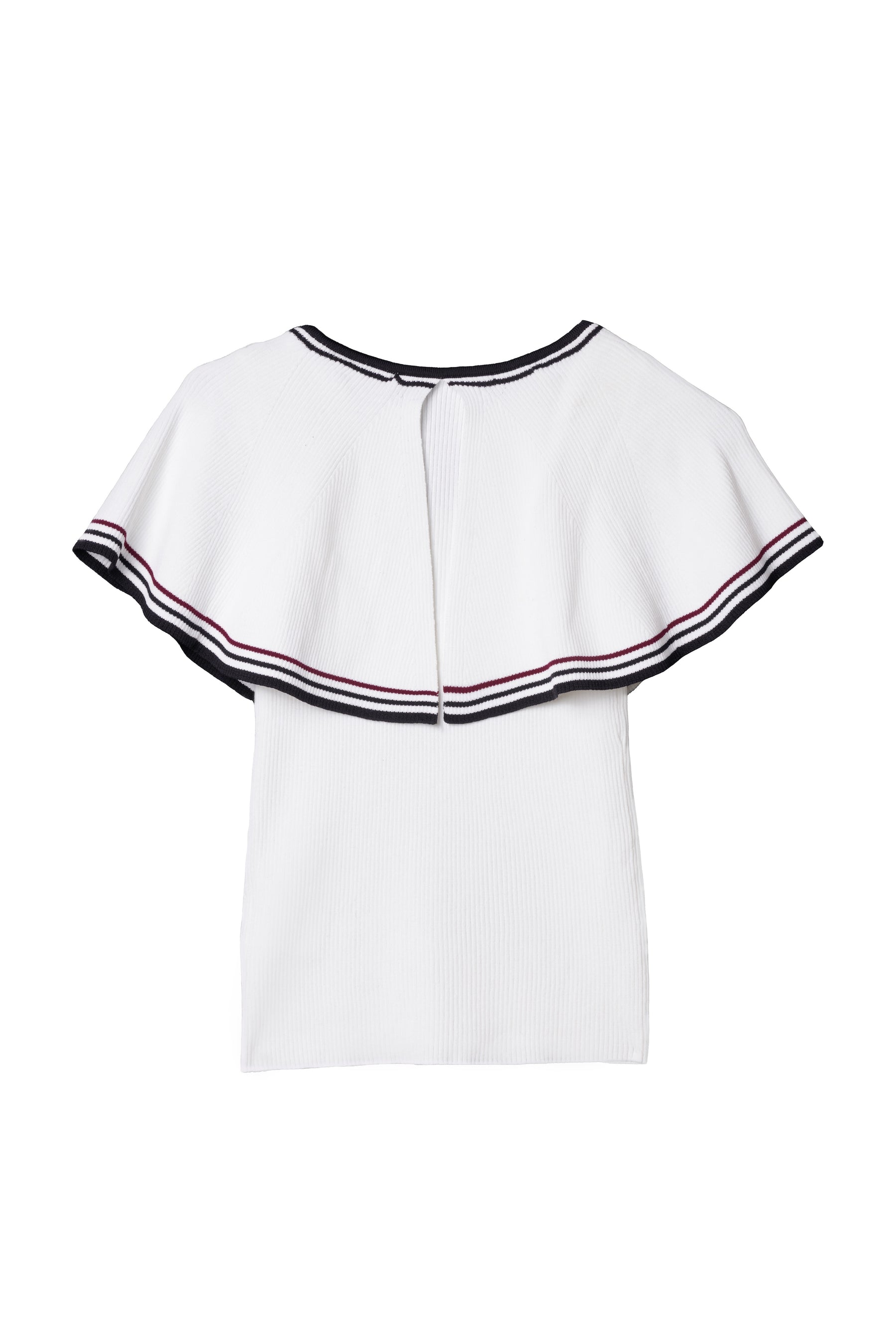 Big Collar Summer Knit Top